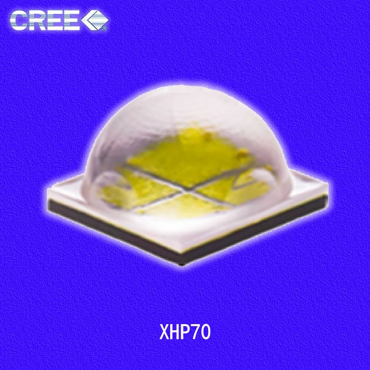 cree xhp70燈珠 科銳6500k冷白12v7070 CREELED燈珠30wled光源