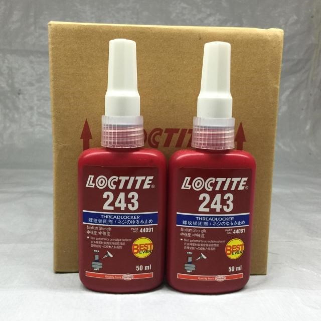 漢高樂(lè)泰LOCTITE 243螺紋鎖固膠/ 厭氧膠中等強(qiáng)度螺絲鎖固膠