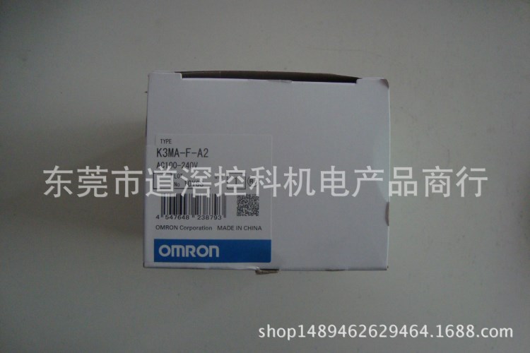 K3MA-F-A2 100-240VAC     OMRON歐姆龍數(shù)字面板表全新原裝