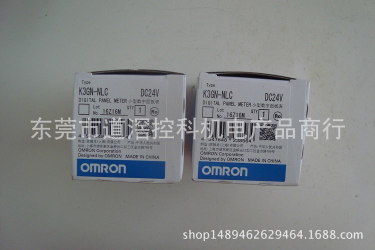 K3GN-NDT1 24VDC    OMRON歐姆龍數(shù)字面板表全新原裝