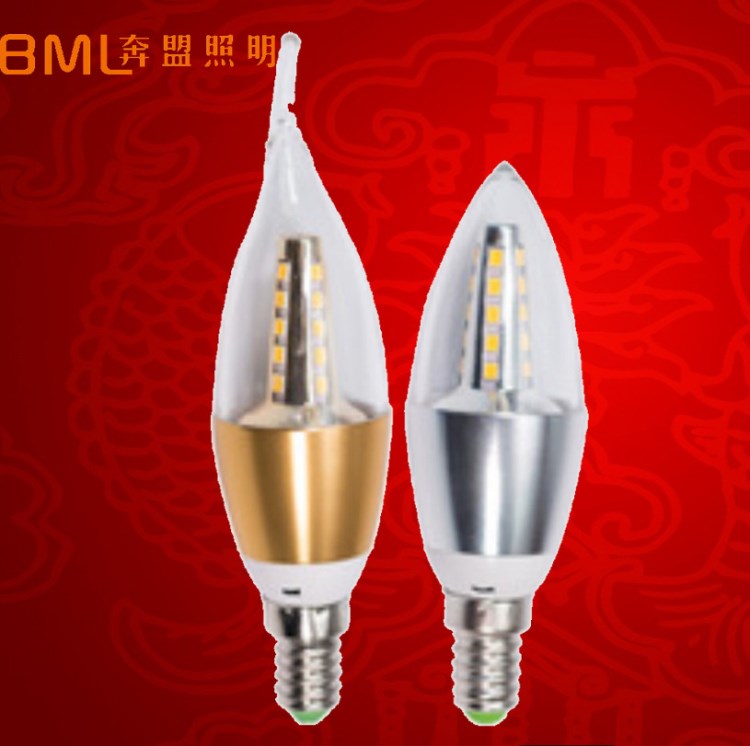 LED蜡烛灯泡光源 5W 7WLED