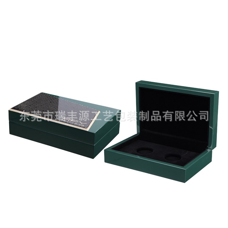 北京碳纖木盒生產廠家 實木中纖板MDF盒子 亮光PU油木盒