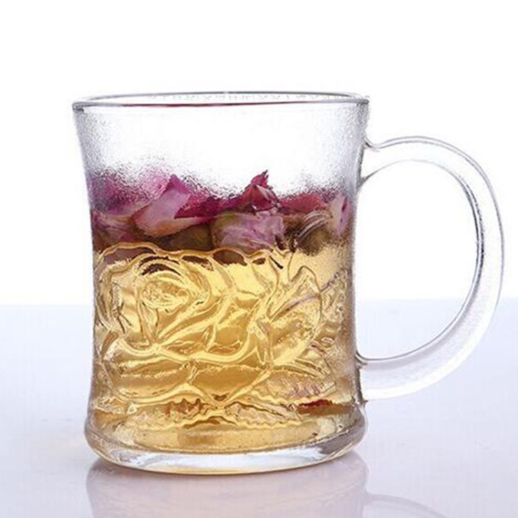 玫瑰對杯 玉雕玫瑰把杯 玻璃把杯兩件套 菠蘿兩件套 玫瑰杯六件套