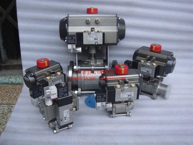 ATGT氣動執(zhí)行器氣動球閥不銹鋼氣動三片式快裝球閥Q681