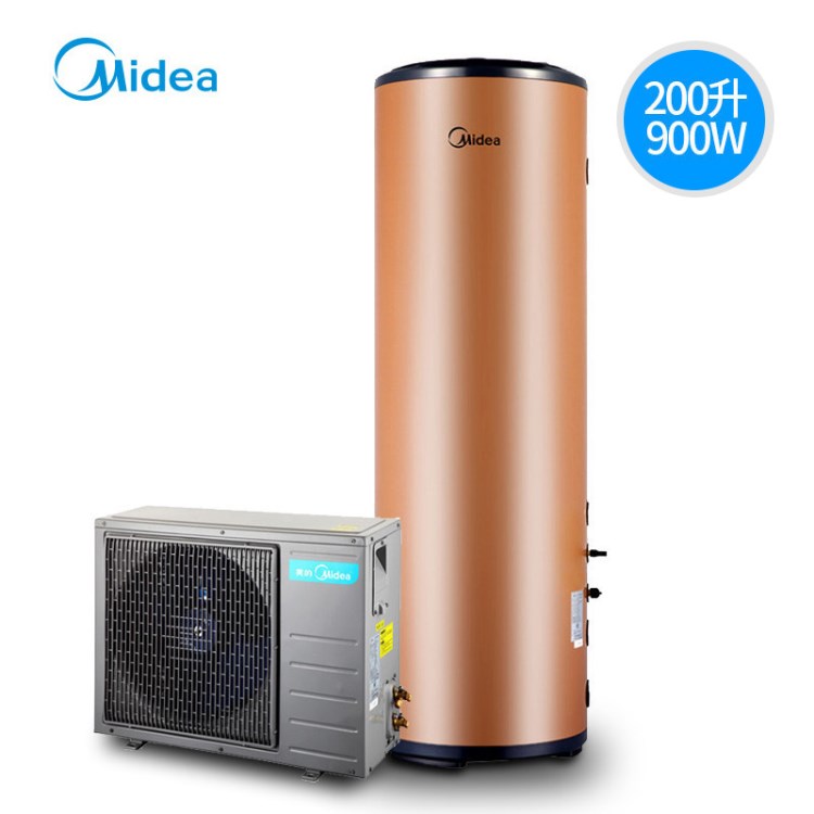 Midea/美的 KF66/200L-MI(E4)家用空氣能熱水器200升空氣源熱泵