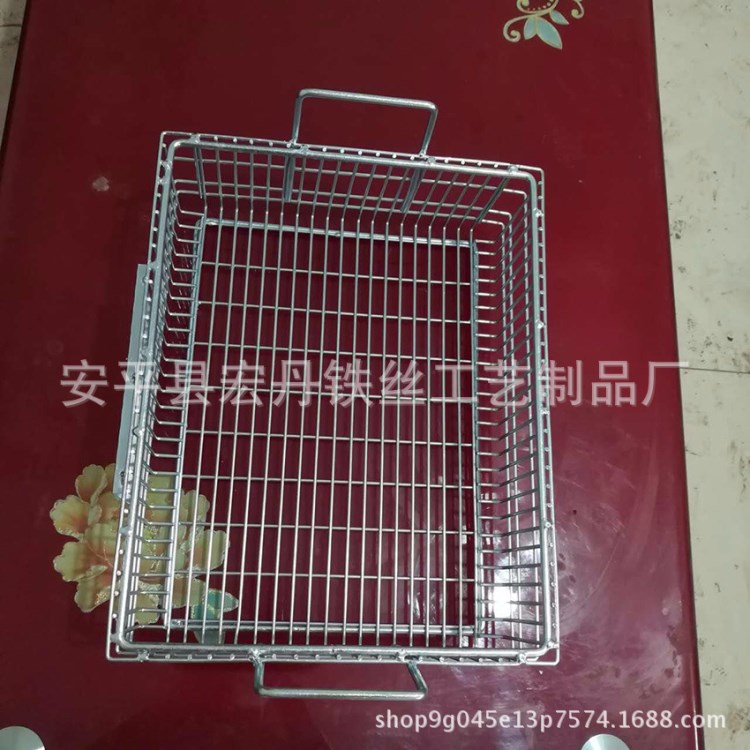 安平宏丹醫用清洗不銹鋼網筐耐高溫消毒手提網籃廠家長期定制批發