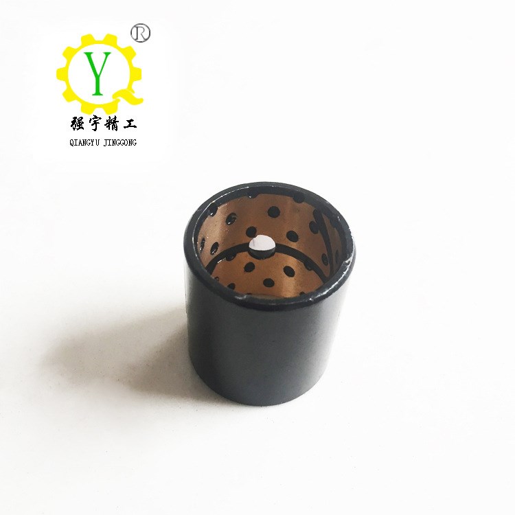 供應1028雙金屬襯套發(fā)黑處理滑動復合軸承汽車連桿襯套軸瓦無油軸