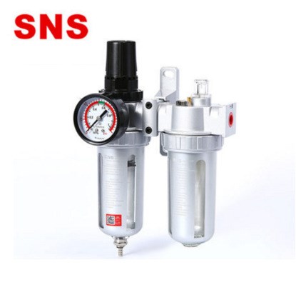 神馳SNS二聯件氣缸電磁閥減壓閥過濾器油水分離器SFC-200/300/400
