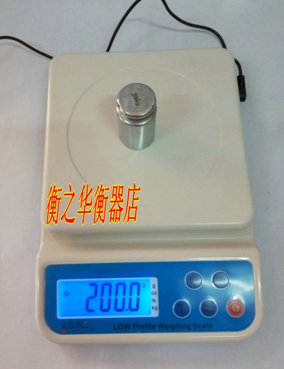 臺灣櫻花廚房秤烘焙參茸克秤超省電簡易天平藥材電子稱包郵