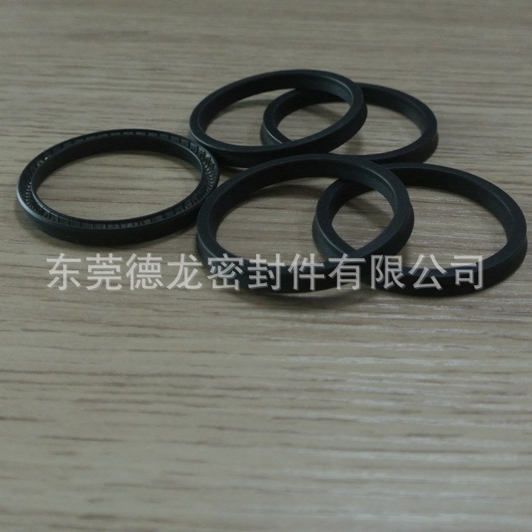 軸用點膠機蓄能泛塞密封圈 PTFE四氟 定制蓄能泛塞密封圈