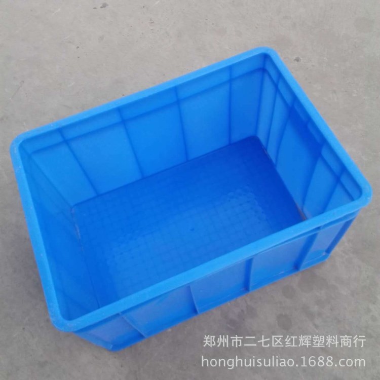 河南廠家供應塑料物流周轉箱 加厚運輸箱 工具收納整理箱長方形