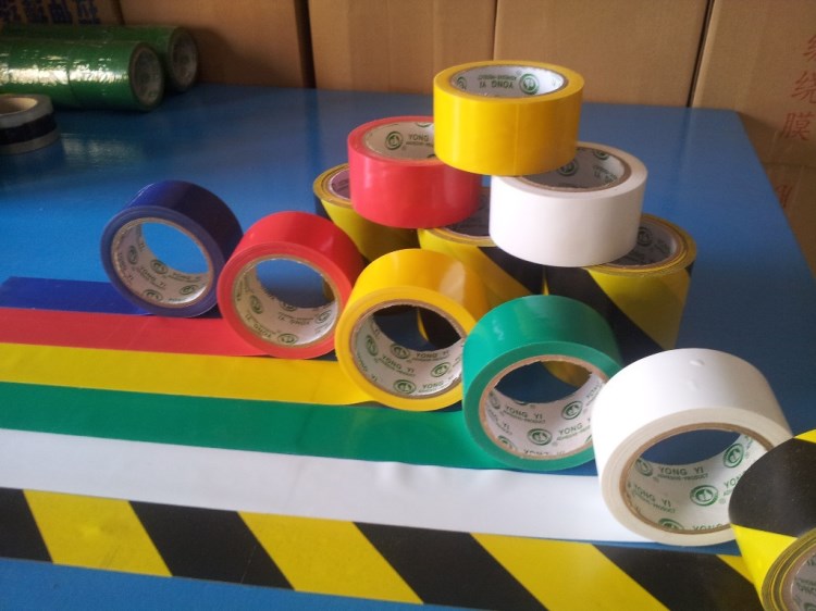 厂家供应加工定制 pvc贴地胶带 警示胶带 地板线 封装打包胶带