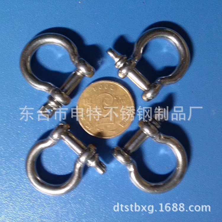 申特廠家供應 304、316船用弓形不銹鋼卸扣 規(guī)格出口品質(zhì)