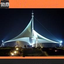 公園廣場張拉膜景觀酒店學(xué)校交通運輸收費站膜結(jié)構(gòu)加油站膜