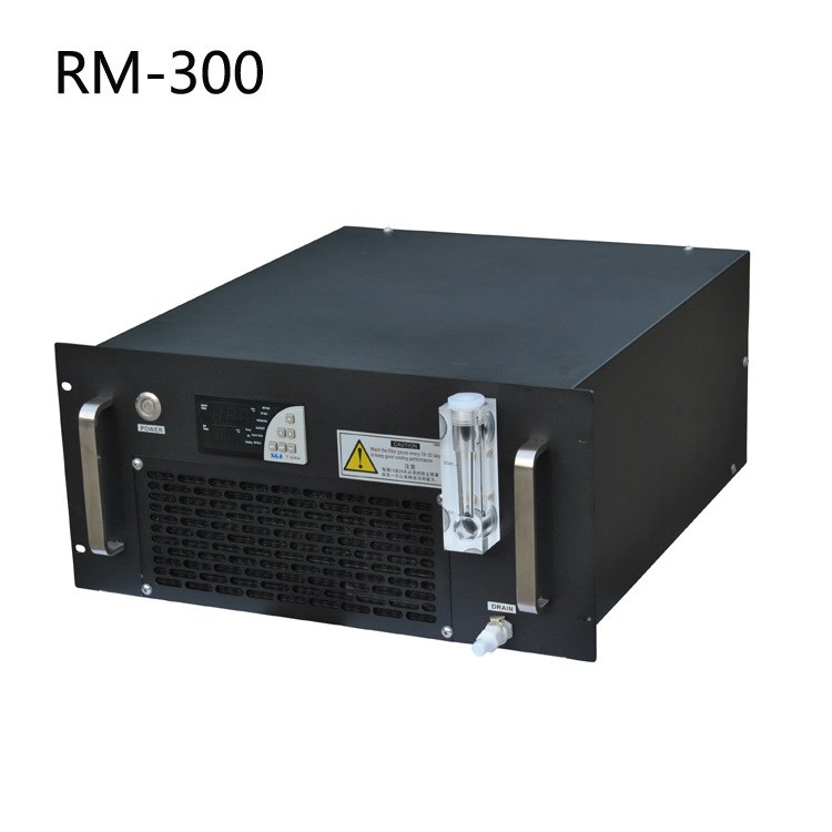 RM-300柜式冷水機(jī)專為3W-5W紫外激光器設(shè)計，精密制冷，CE