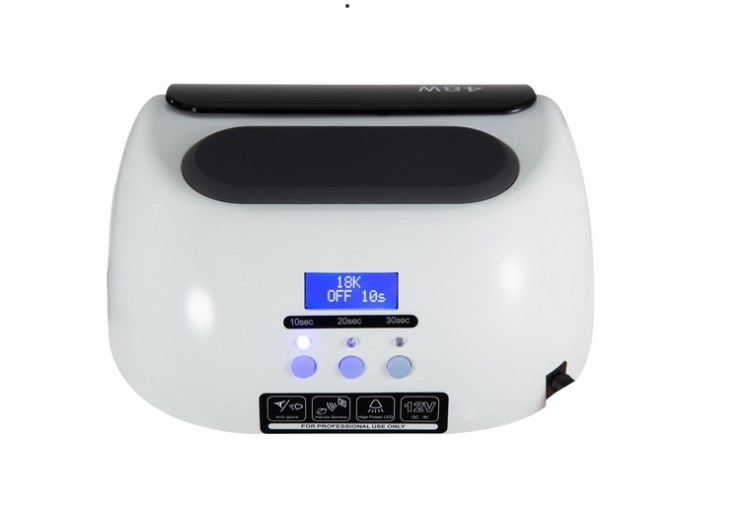 48W美甲光療帶顯示屏18K美甲燈美甲烘烤機指甲烘干機