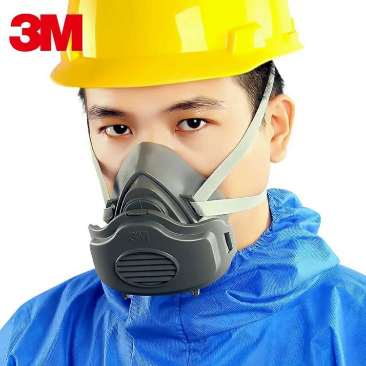 3M 3200防尘面具N95防雾霾PM2.5煤矿打磨清洁电焊金属烟防护口罩