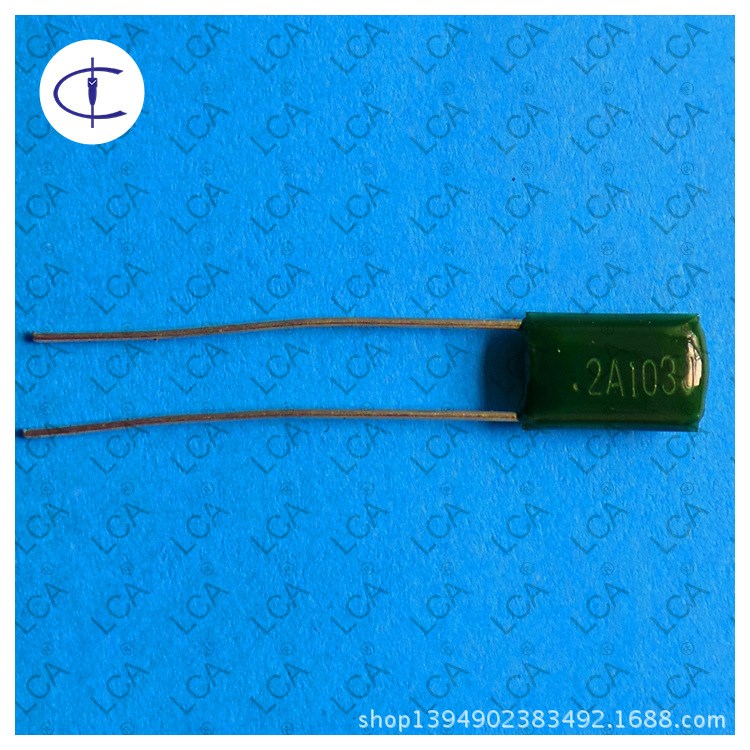 LCA薄膜滌綸電容100V-2A103J 綠色  CBB電容企業(yè)