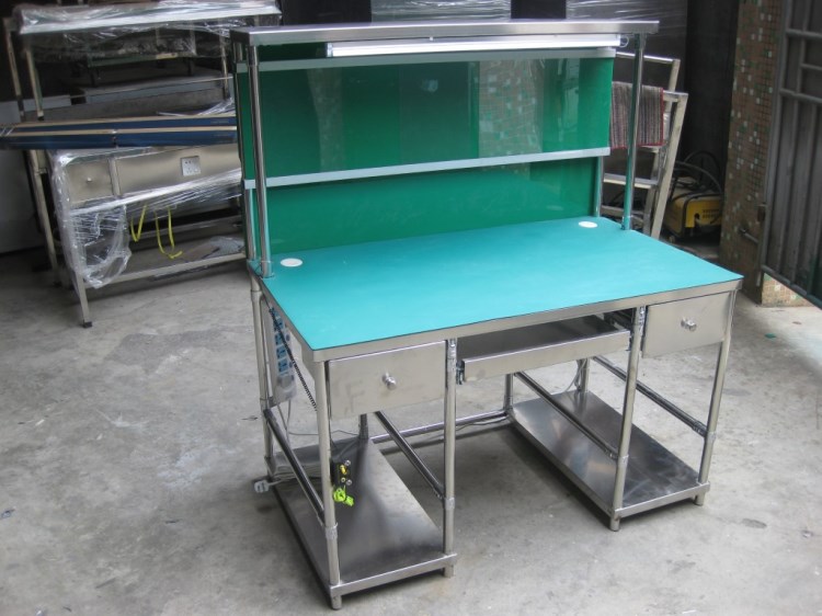 檢驗防靜電工作臺 無塵車間檢測工作光桌 非標工作臺訂制廠家直銷