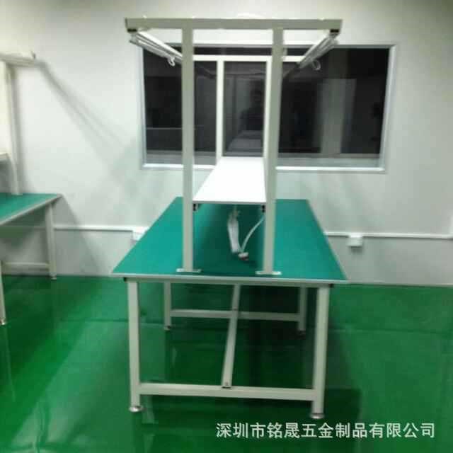 防靜電工作臺(tái) 無塵工作臺(tái) 實(shí)驗(yàn)室工作臺(tái) 烤漆方通工作桌 操作臺(tái)