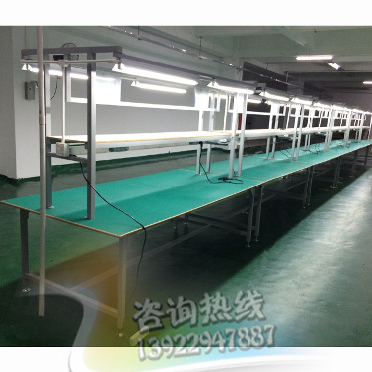 廠家出售木板流水線|工作臺|木板拉|平板臺|可定制