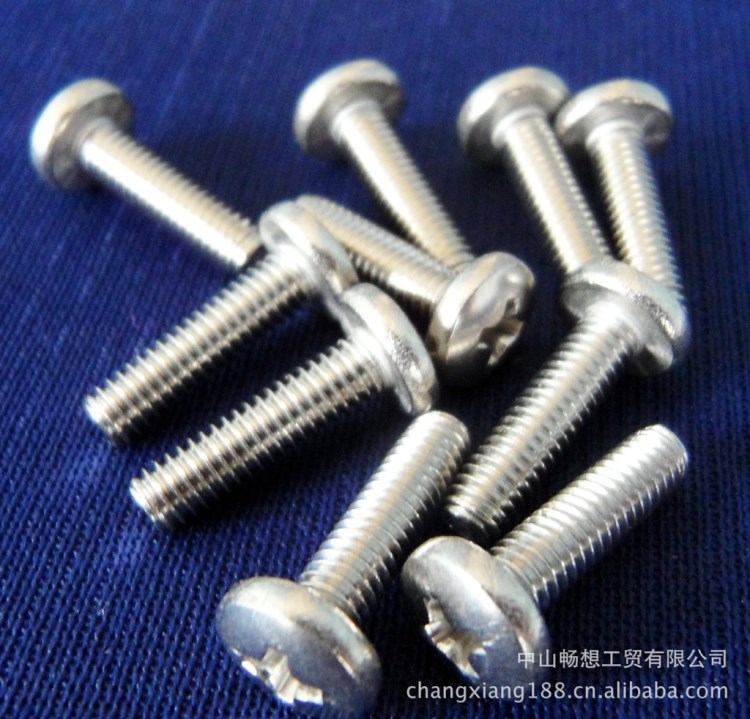 珠海廠家供應(yīng)不銹鋼機牙螺絲（304、316）岡山頭螺絲