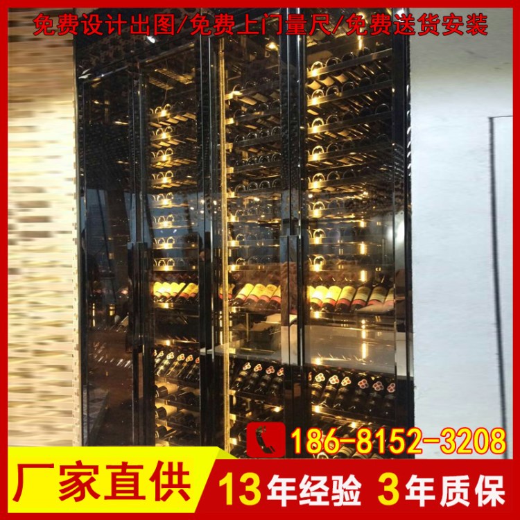 廣州 不銹鋼加工不銹鋼酒柜 酒架加工  商用不銹鋼紅酒展柜