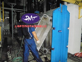 電爐冷卻用板式換熱器清洗維護、中頻爐冷卻用板式換熱器清洗