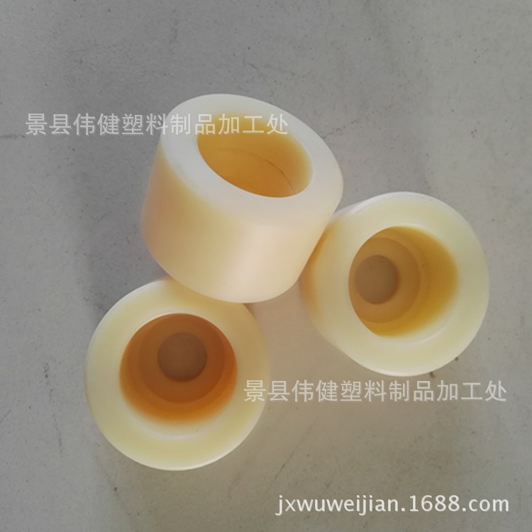 廠家供應液壓機械用含油尼龍套 尼龍軸套   可以定做異形尺寸