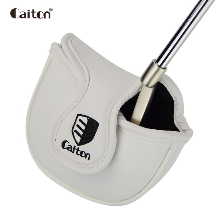 Caiton/凱盾新款高爾夫推桿套GOLF球桿套PU桿套精美golf桿頭套