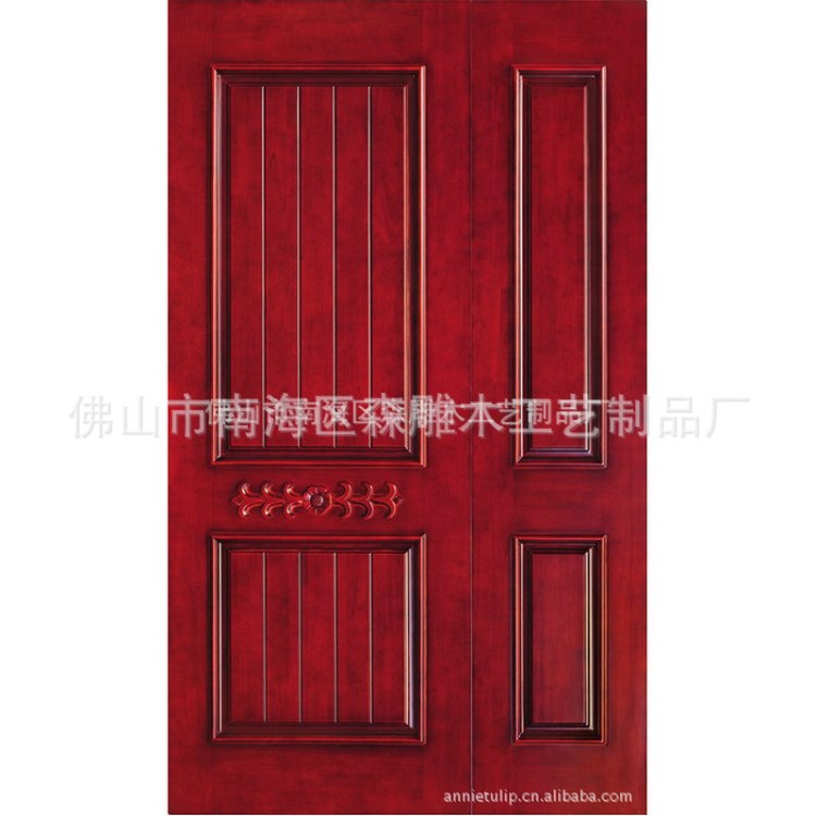 【廠家直銷】供應(yīng)實(shí)木子母門
