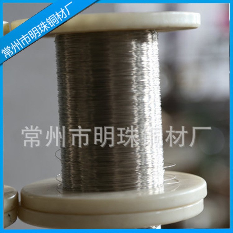 薦 耐高溫彈簧鍍鎳絲 高壓管鍍鎳高碳鋼絲 工藝品鍍鋅鋼絲