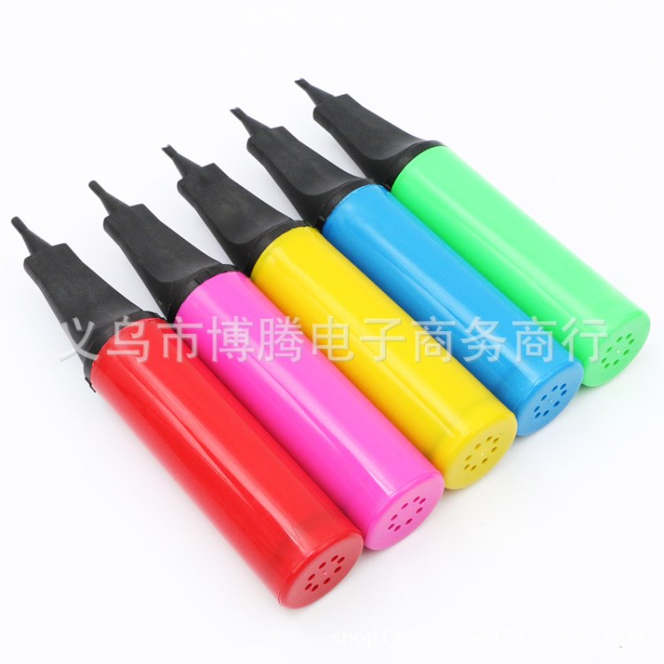 廠家直供手推打氣氣球手動充氣工具氣球便攜式充氣工具充氣筒配件