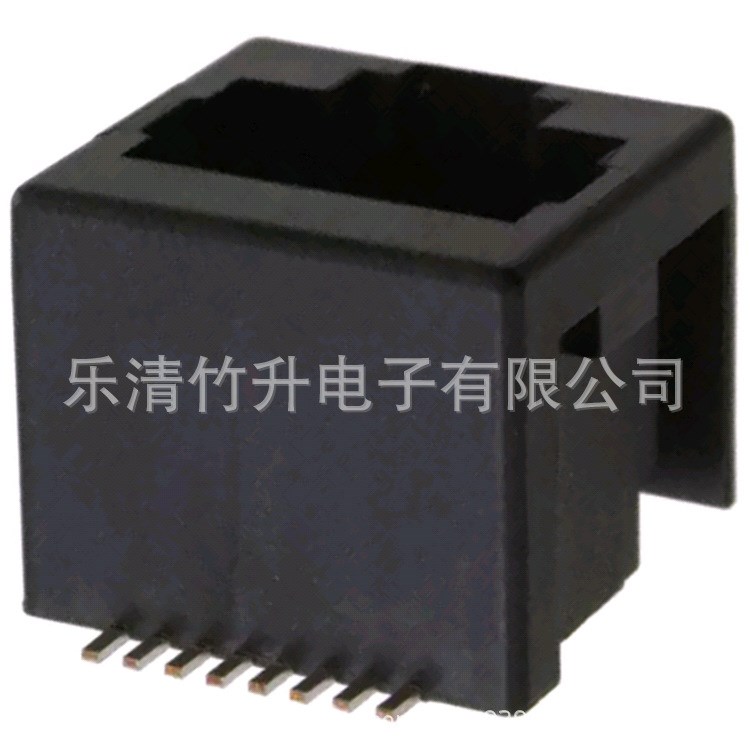 1-338088-3 厂家直销180度SMD封装RJ45连接器以太网磁性网络插座