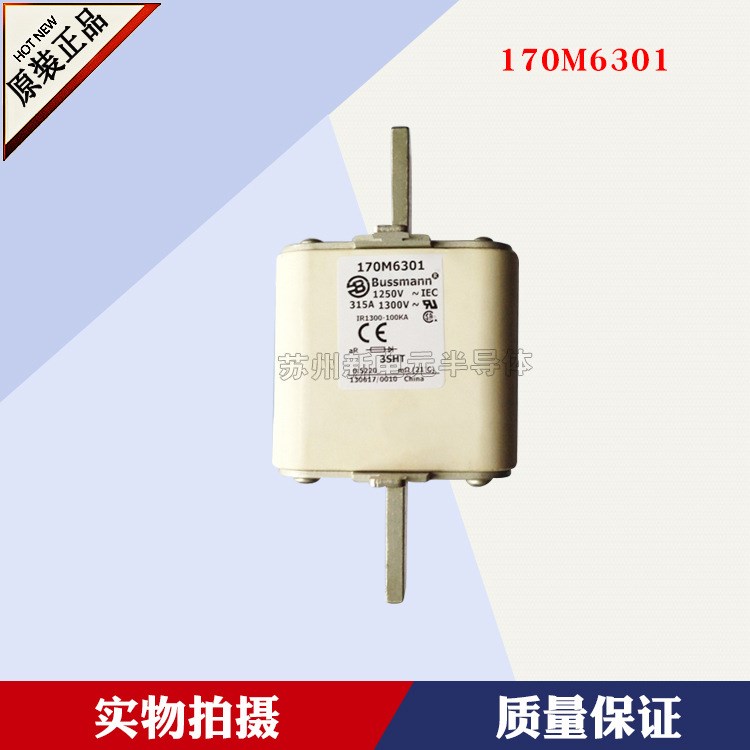 美國巴斯曼Bussmann快速熔斷器170M6349	1250V	1100A原裝現(xiàn)貨