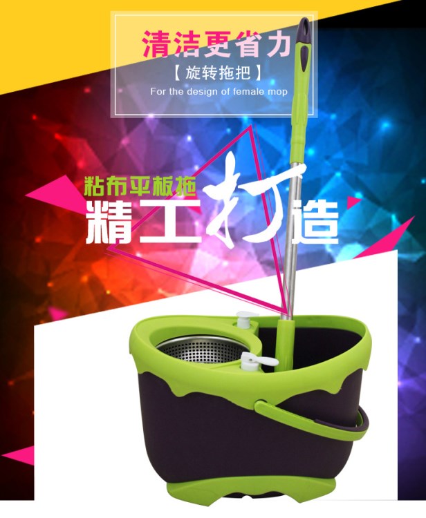 旋轉拖把桶雙驅動好神拖手壓拖把神奇加厚拖布自動地拖桶墩布