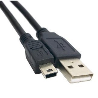 5pin數(shù)據(jù)線轉(zhuǎn)USB2.0 T型口迷你5p數(shù)據(jù)線3米批發(fā)