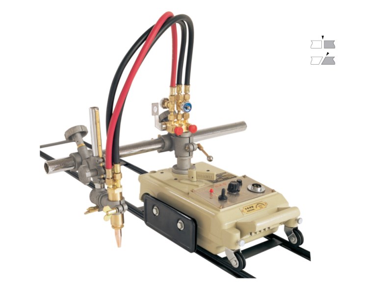 华威 CG1-30切割机 半自动火焰切割小车 铁板直线坡口切割机