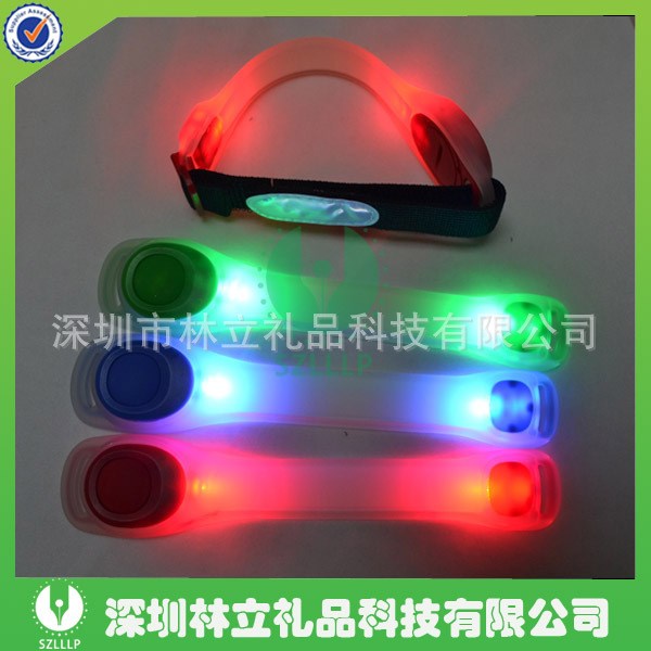 廠家生產供應LED發(fā)光臂帶  LED戶外運動臂帶 LED發(fā)光戶外運動臂帶