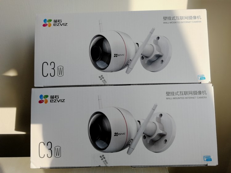 海康威視螢石C3W 200萬1080p網絡防水wifi對講聲光報警監控攝像機