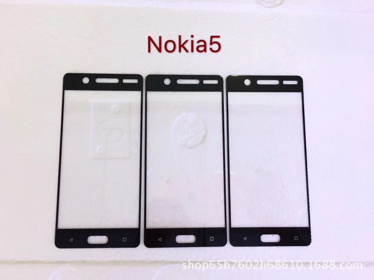 2.5D絲印全屏鋼化膜 Nokia5全屏膜 Nokia7/8/6/3玻璃膜 現(xiàn)貨供應