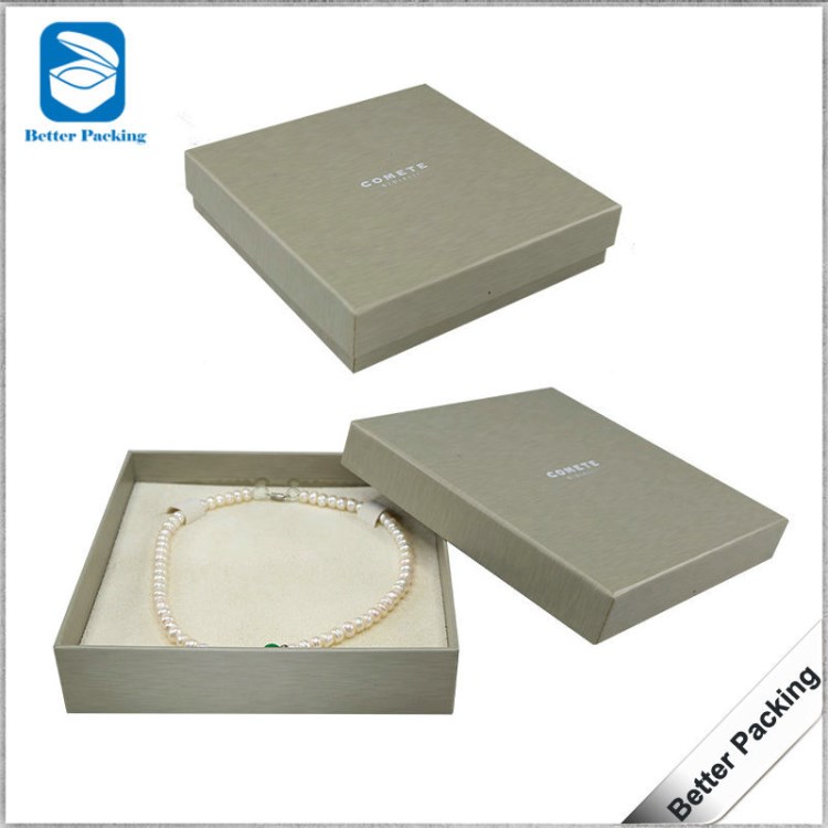 定做首飾包裝盒 necklace box 紙質(zhì)首飾盒 紙制珍珠項鏈盒