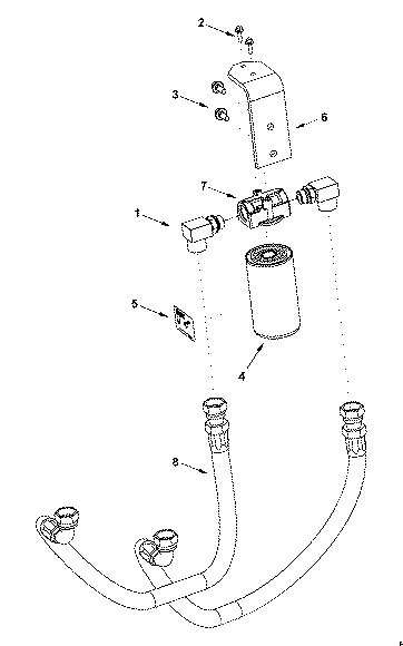 內(nèi)燃平衡重式叉車康明斯發(fā)電機(jī)機(jī)油濾清器LF3970