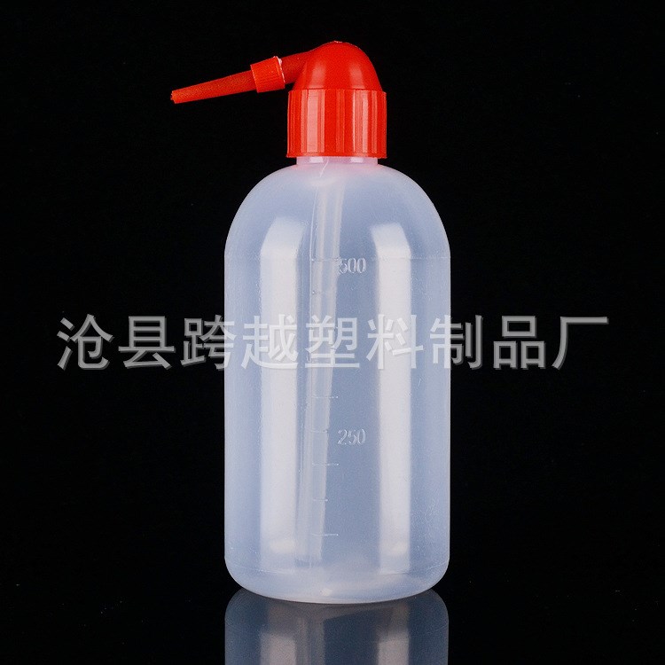 500毫升塑料紅頭洗瓶 清洗瓶 灌裝瓶 500ml實驗耗材（紅頭 白頭）