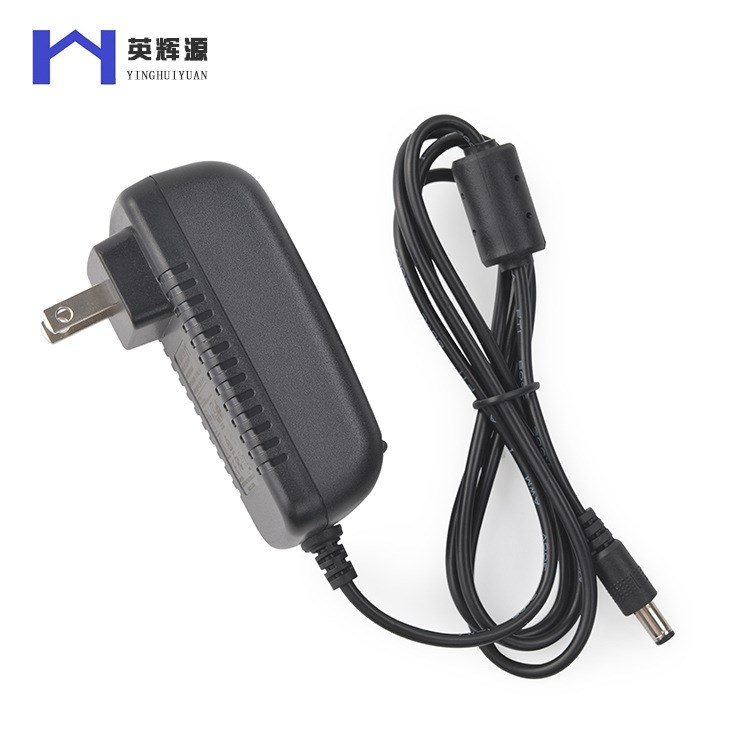 批發(fā)定制12V2A直插式電源適配器 UL英規(guī)24W插墻式電源適配器