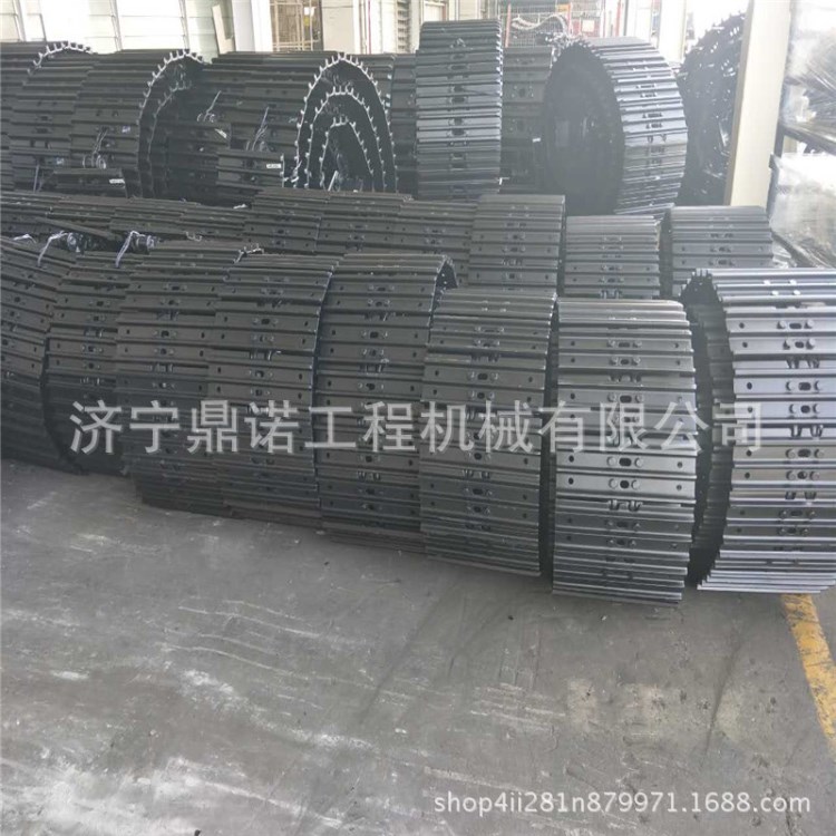 SC300挖掘機(jī)履帶總成 力士德300挖機(jī)履帶板鏈板總成四輪一帶