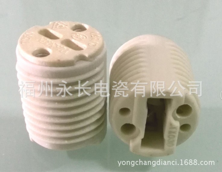 出口高品質(zhì) G9全牙陶瓷燈頭 CE鹵素?zé)纛^燈座 可定制