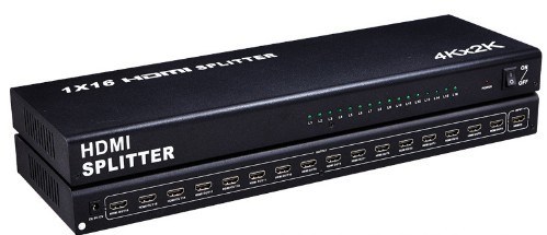 工廠 HDMI分配器1X16  支持4KX2K 一進(jìn)十六 hdmi 分配器