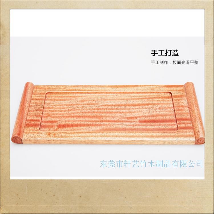 緬甸紅花梨實木托盤非洲花梨印尼黃花梨美國白蠟木托盤