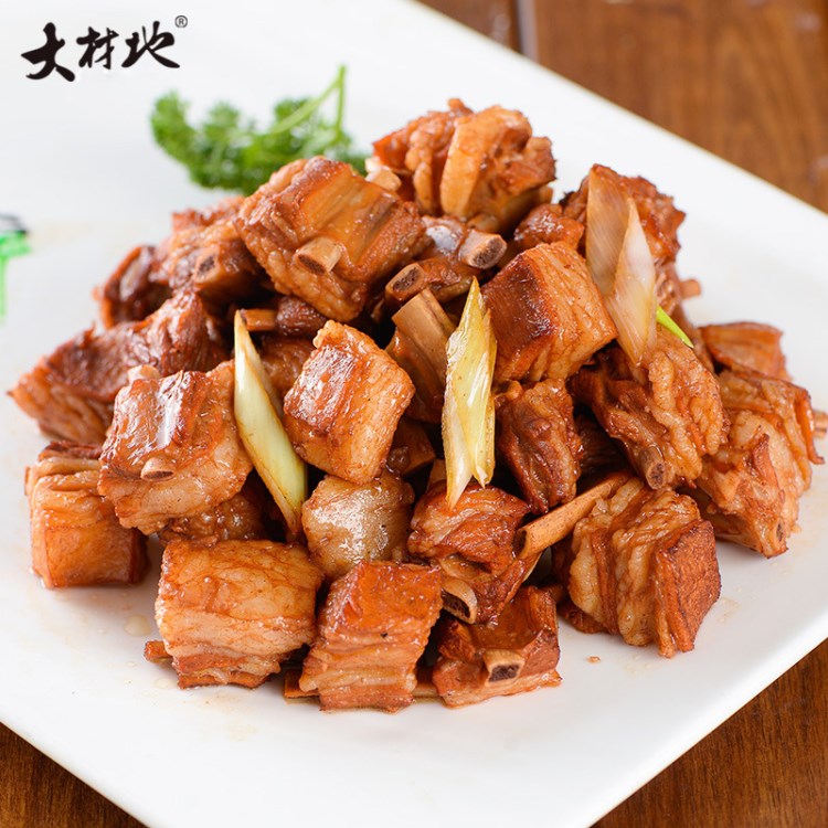 懷仁羔羊肉鹽煎羊排260g/袋 西餐廳肉佳椒鹽羊排中式即食真空